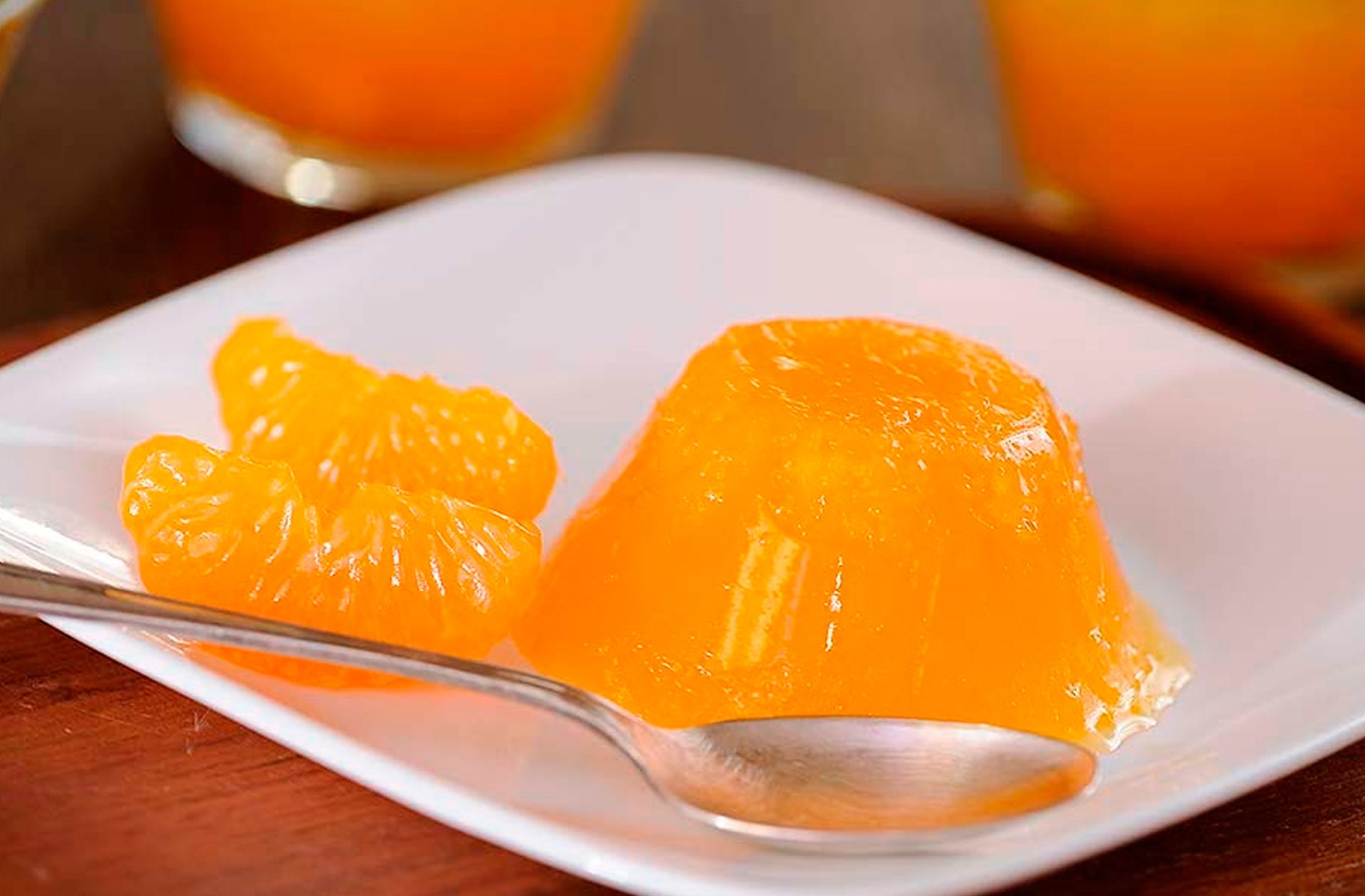 Receta de mousse de mandarina