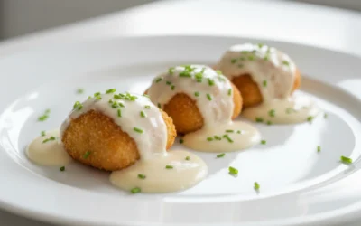 Receta de rape con crema de verduras