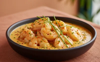 Receta de langostinos con cava