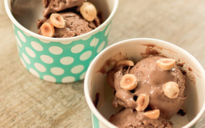 Receta de helado saludable sin gluten