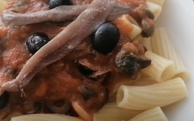 Pasta alla puttanesca: El plato de pasta más italiano