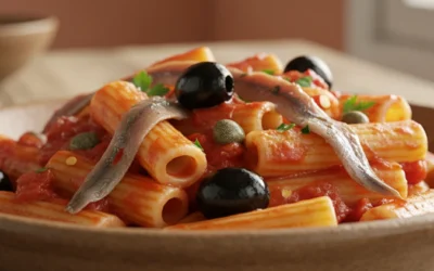 Pasta alla puttanesca: El plato de pasta más italiano