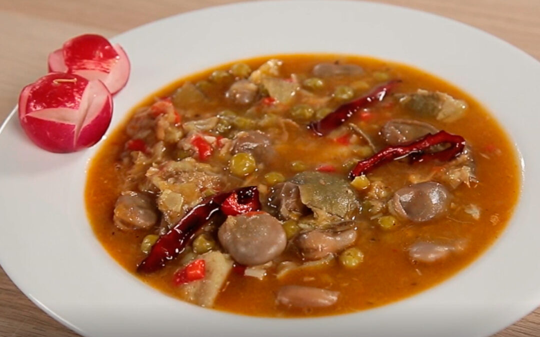 Receta de gachas de bacalao