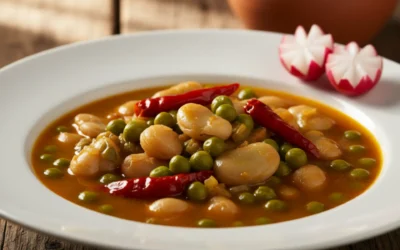 Receta de gachas de bacalao