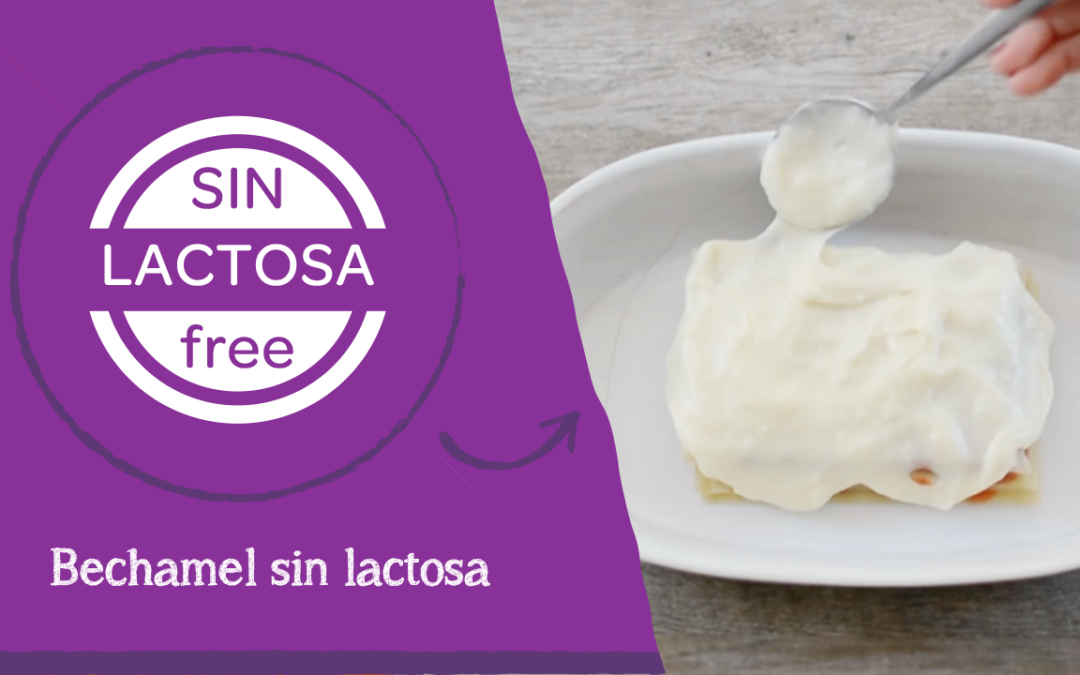 Receta de bechamel sin lactosa