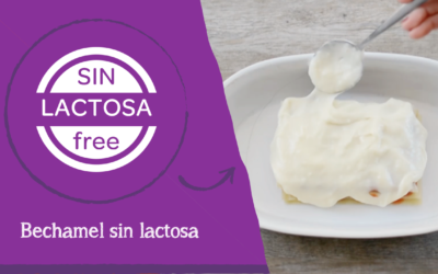 Receta de bechamel sin lactosa