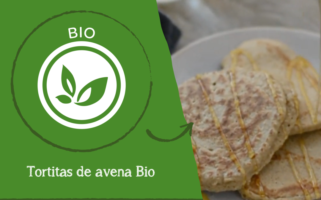 Receta de tortitas de avena BIO