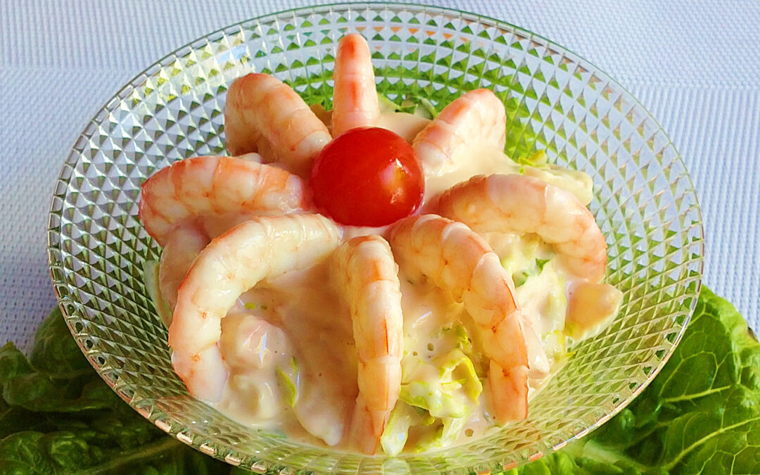 Recetas para chuparse los dedos: cóctel de langostinos y tartar de ternera