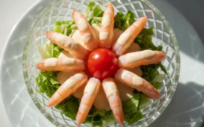 Recetas para chuparse los dedos: cóctel de langostinos y tartar de ternera