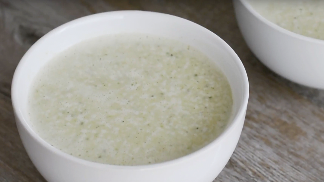 crema de calabacín