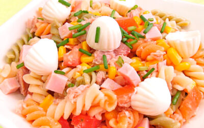 Menú para las vacaciones: Ensalada de pasta