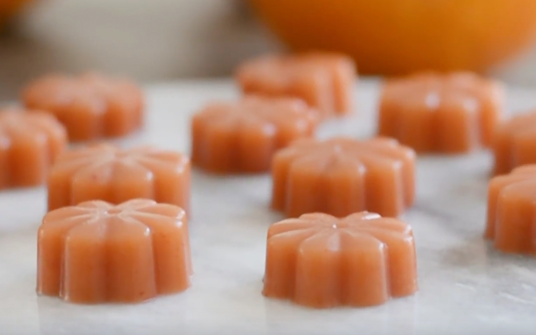Gominolas saludables de fruta de temporada