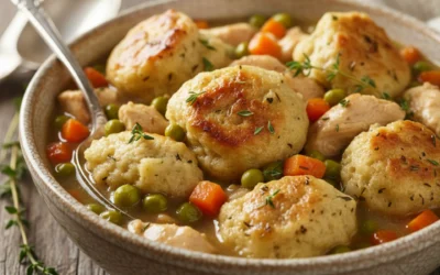 Receta de pollo guisado en salsa de avellanas