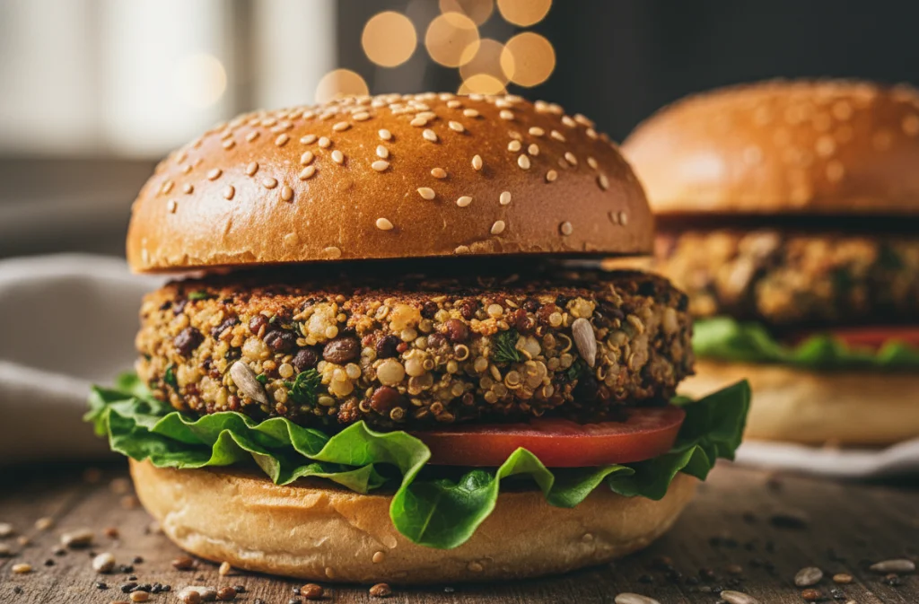 receta de hamburguesa-vegetariana