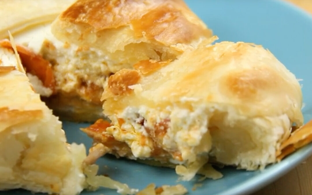 Receta de hojaldre de queso con frutos secos