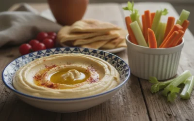 Recetas saludables de hummus casero