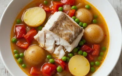 Receta de merluza a la gallega