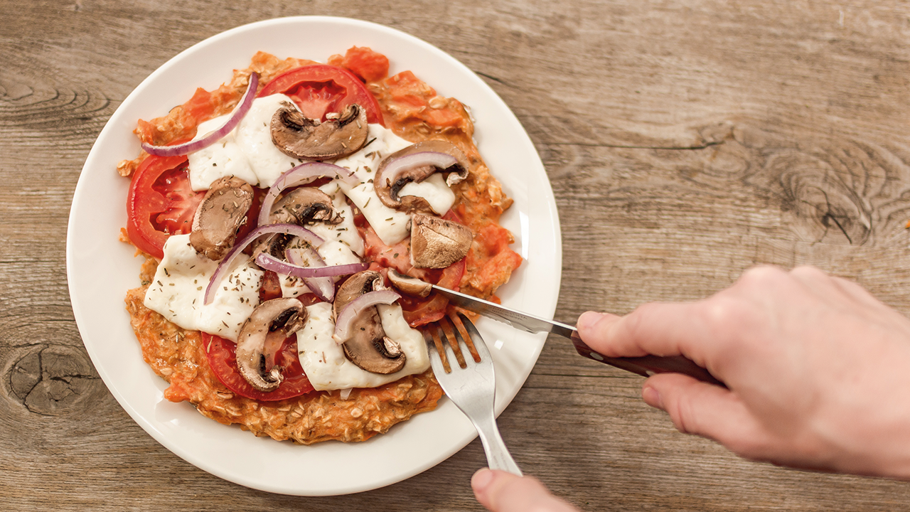 pizza saludable