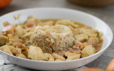 Receta de pollo a la naranja