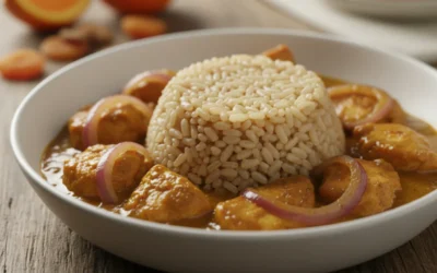 Receta de pollo a la naranja