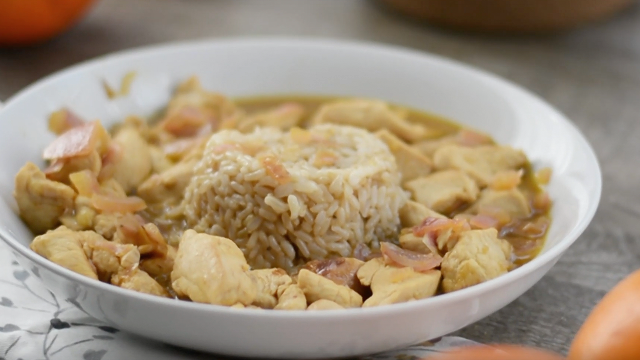 pollo a la naranja