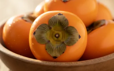 Temporada de caquis: frutas dulces y saludables
