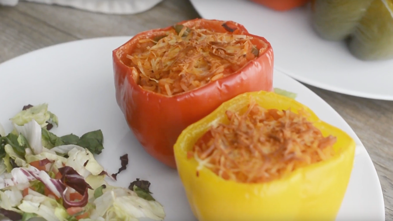 recetas pimientos rellenos