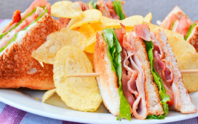 Receta de sándwich club
