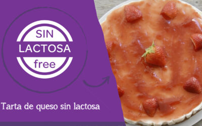 Receta de tarta de queso sin lactosa