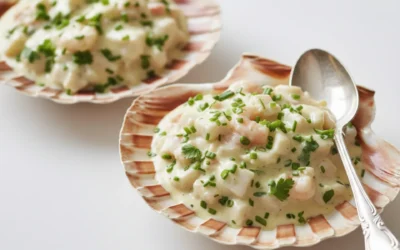 Receta de vieiras rellenas